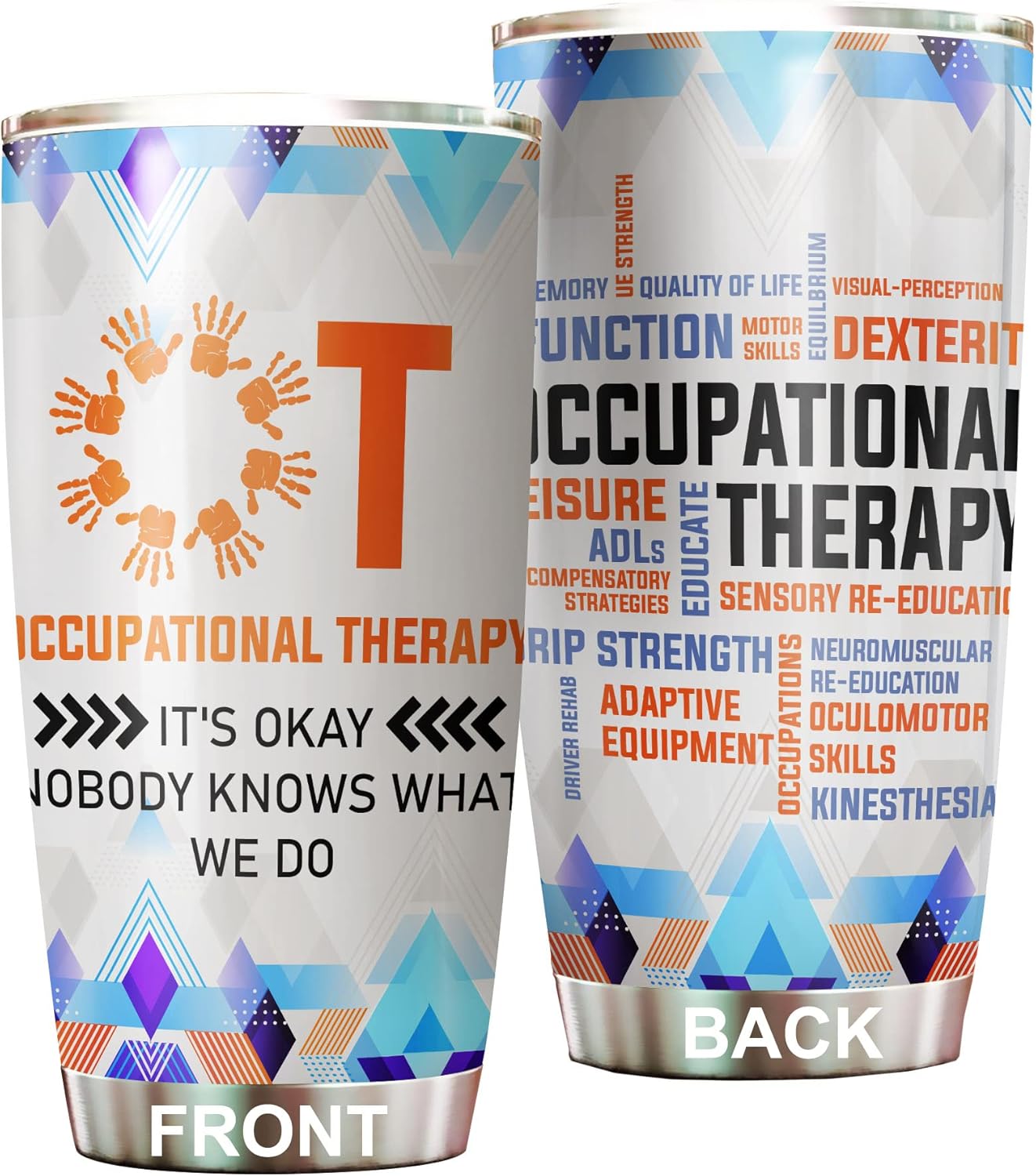 MEDROC Occupational Therapist Tumbler Stainless Steel 20oz