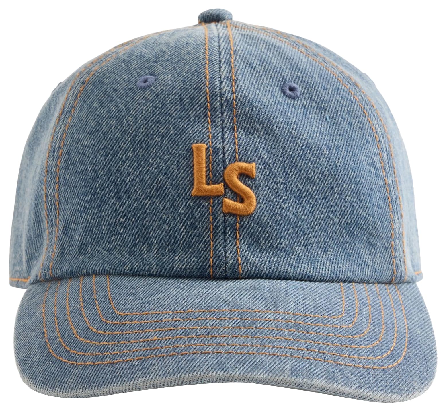 Levi's Men's Lfa Lm Headgear Caps Cap, Indigo Mid Wash 8, One Size