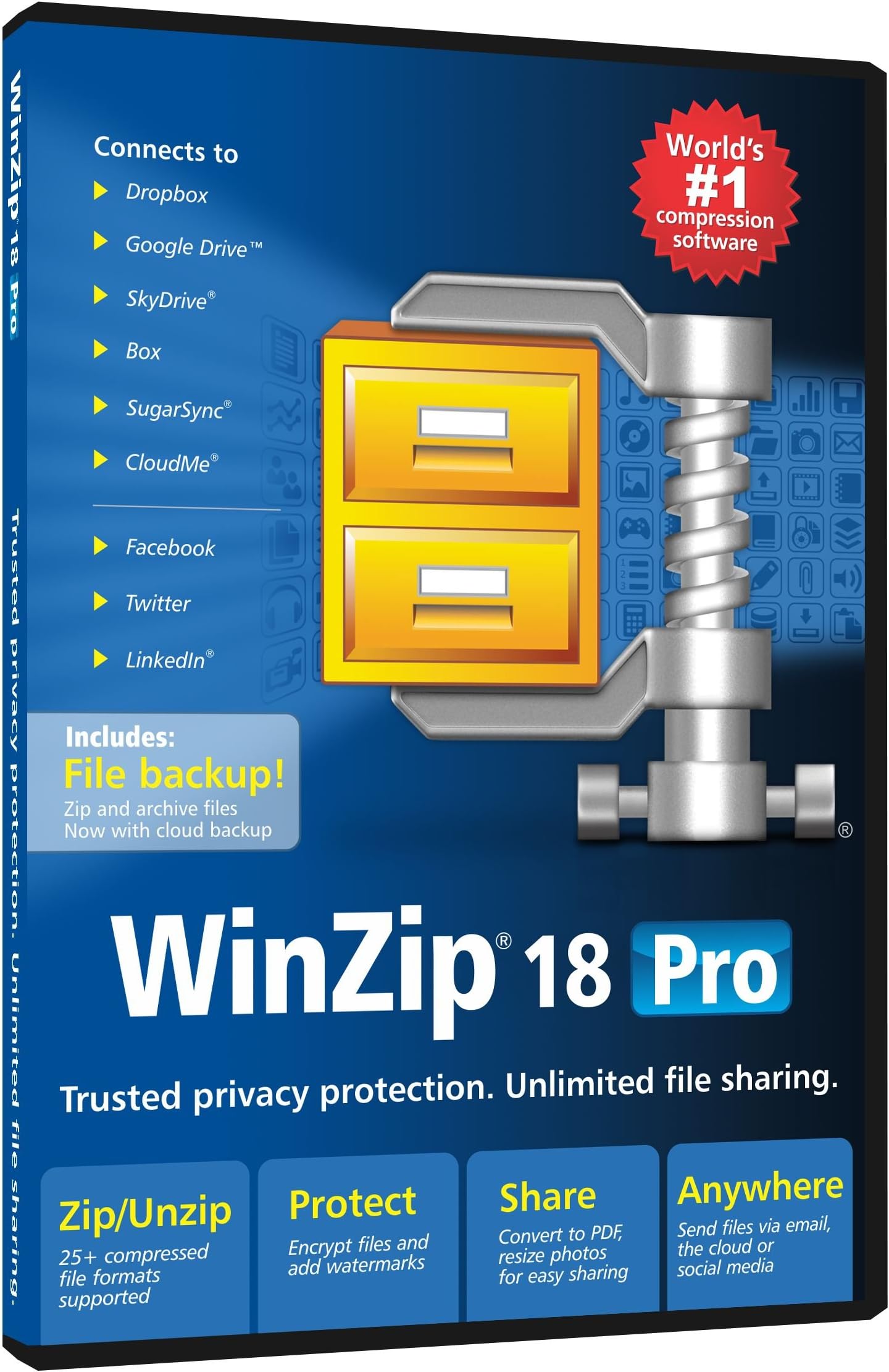 Corel WinZip 18 Pro EN DVD (PC)