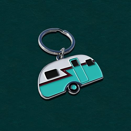 Miniatura 7 de COLIBROX Llavero RV Paquete de 2 llaveros para cámper Accesorios divertidos para acampar Regalo para propietarios de casas rodantes Regalos