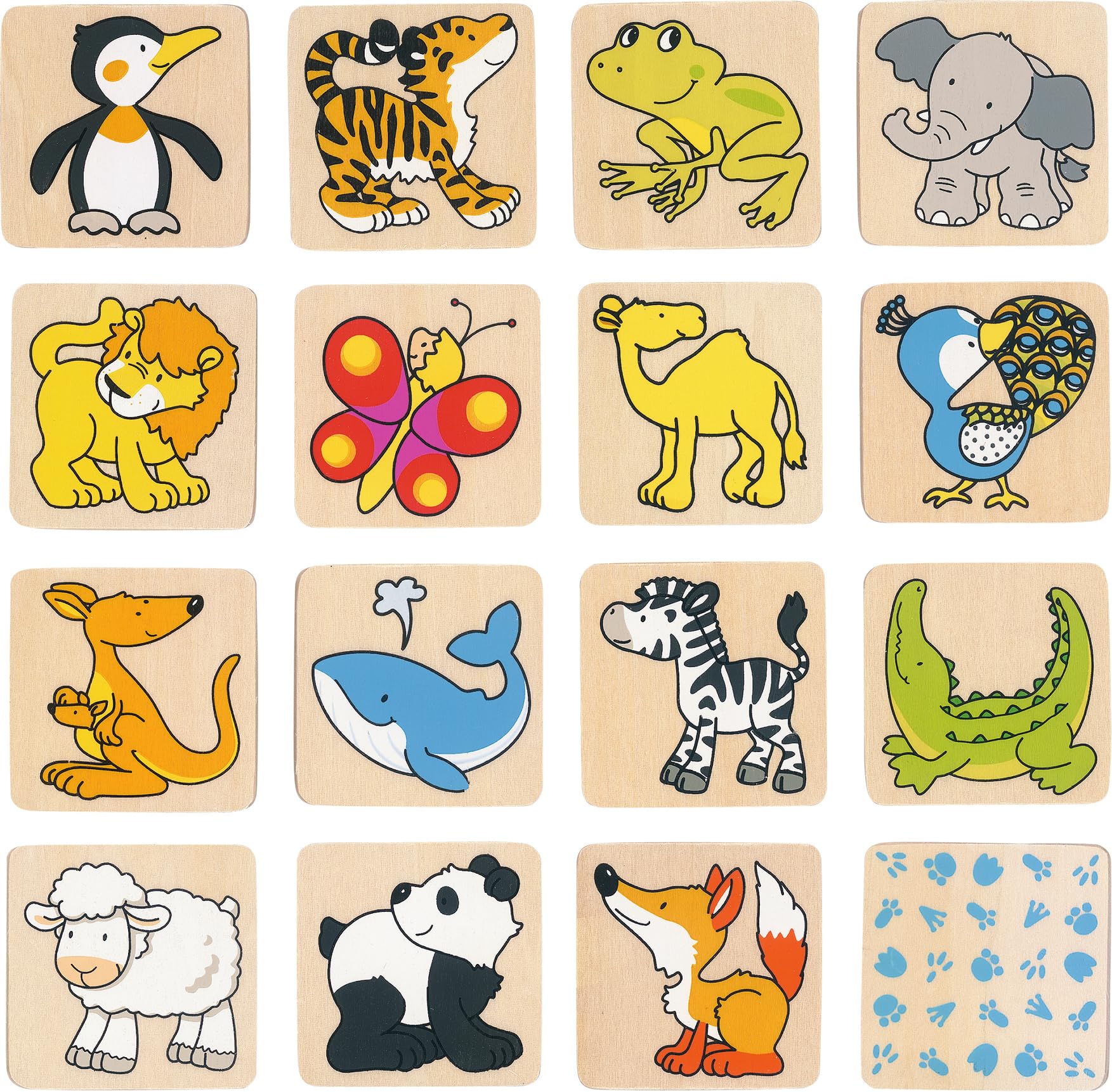 GOKI 56700 Animals Memo Game