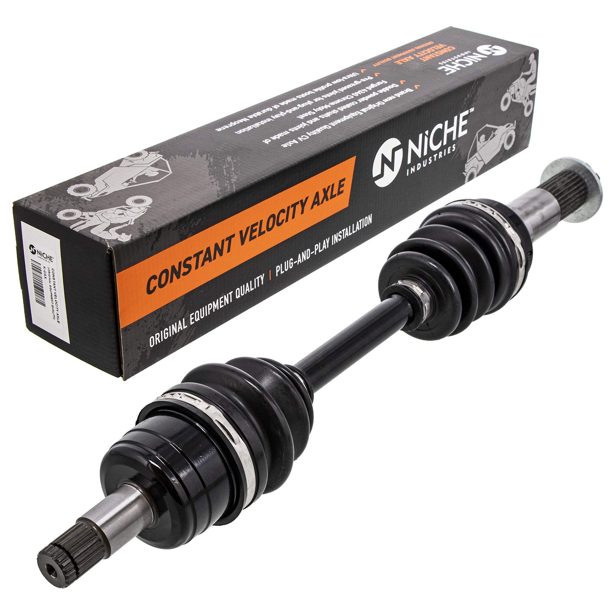 Amazon.com: NICHE Front CV Axle Drive Shaft for Yamaha Kodiak 400