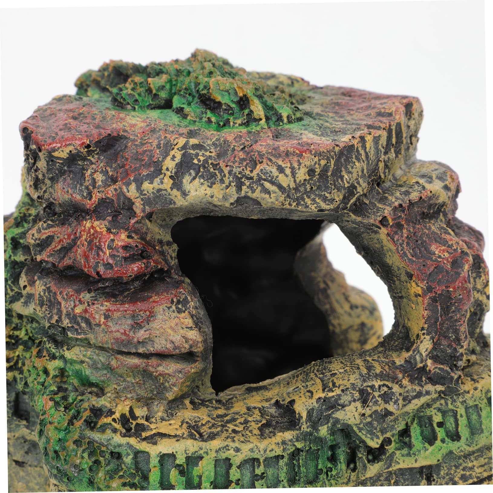 Suplemento para Terrarios Decoración De Resina Cueva para Reptiles Vívidos