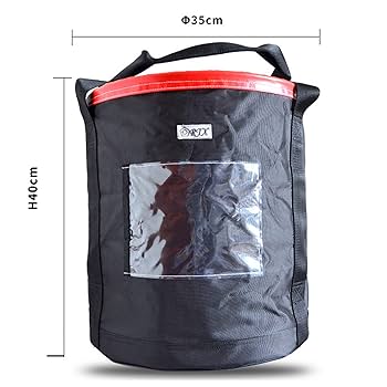 Amazon.co.jp: YOTENKA 荷揚げバケツ リフトバッグ 巾着付き