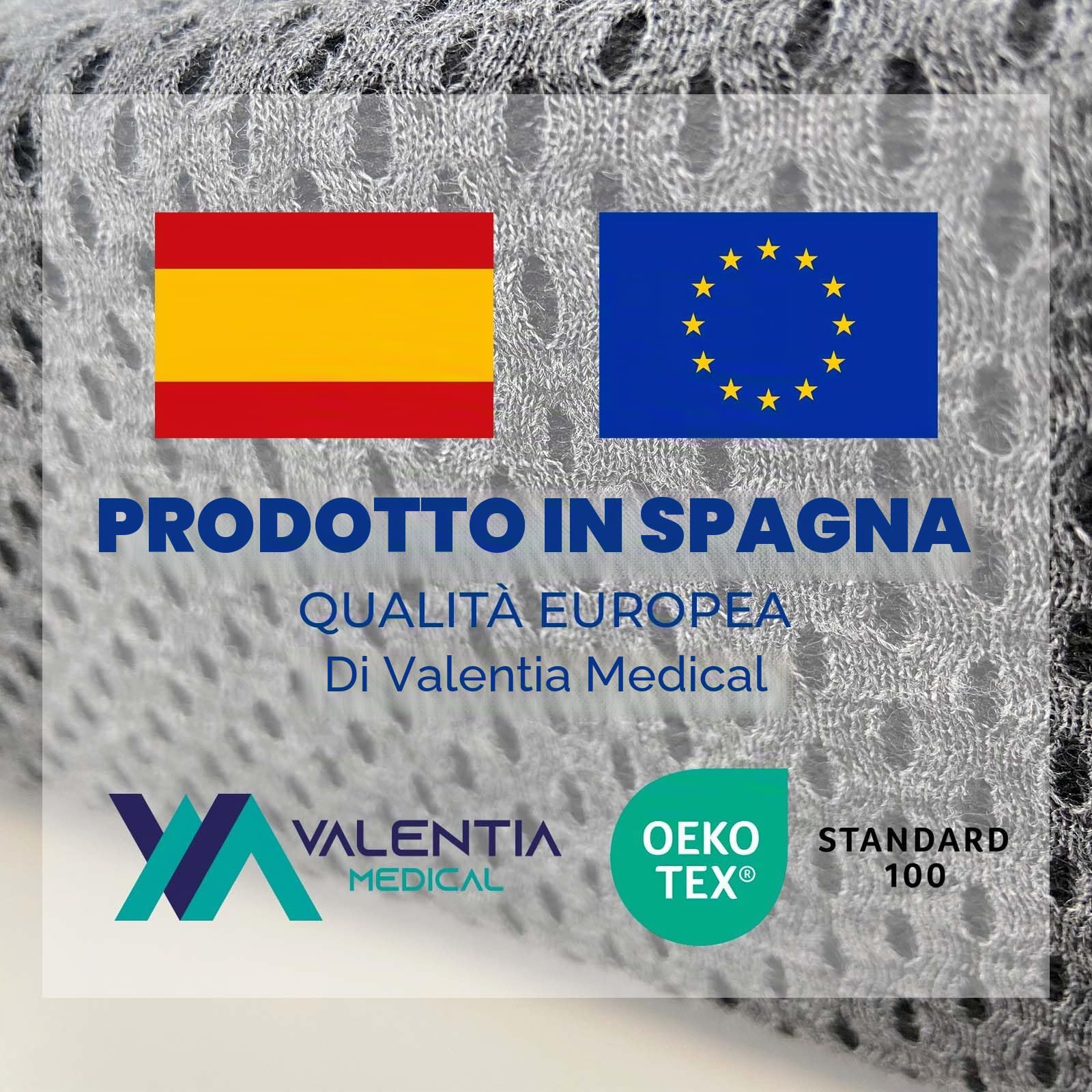 Cuscino Antidecubito in Memory Foam 42x42x8 cm – Supporto Ortopedico per Sedia a Rotelle – Federa Supersoft Lavabile con Base Antiscivolo - Certificato OEKO-TEX – Prodotto Europa