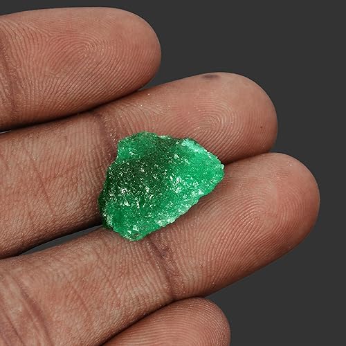 Miniatura 6 de GEMHUB Piedras preciosas sueltas para la fabricación de joyas, 10-980 quilates, esmeralda verde cruda, piedras naturales Cristal y piedras curativas