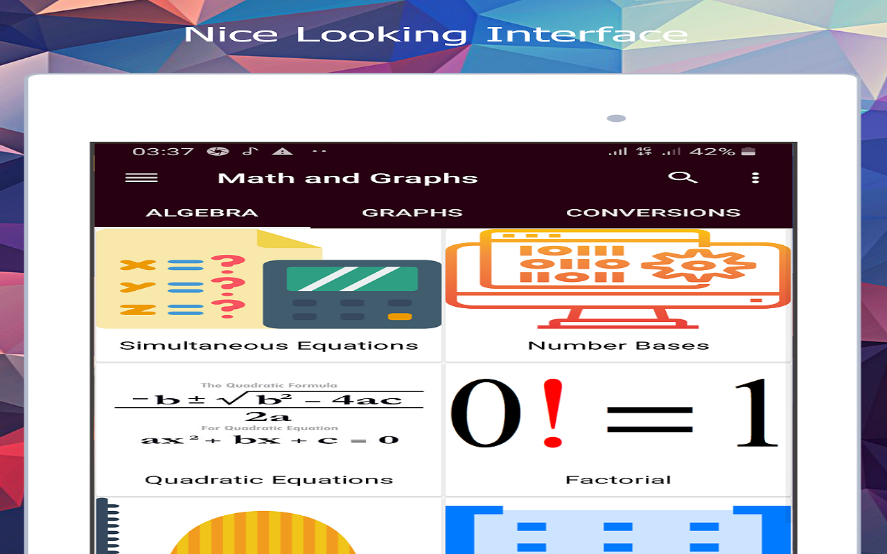 Math and Graphs - App on Amazon Appstore