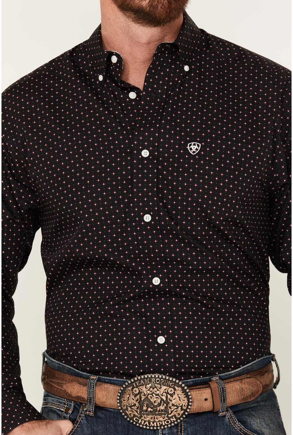 Ariat Mens MNS Wf Vnc Clssc Ls Shrt Mnlss NGHT - Image 3