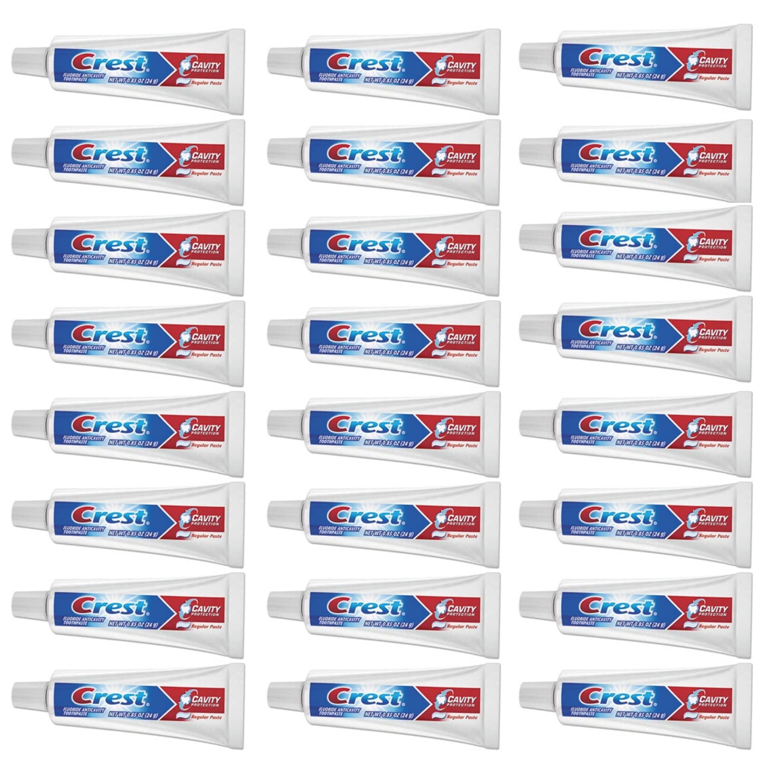 Crest Cavity Regular Toothpaste, Travel Size .85 oz. (Pack of 24)