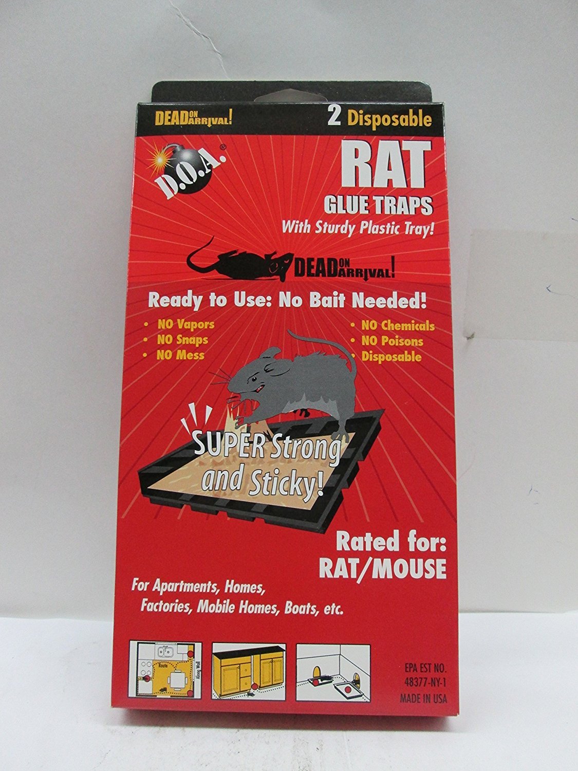 4 Disposable Rat Glue Traps Amazon.in Garden & Outdoors