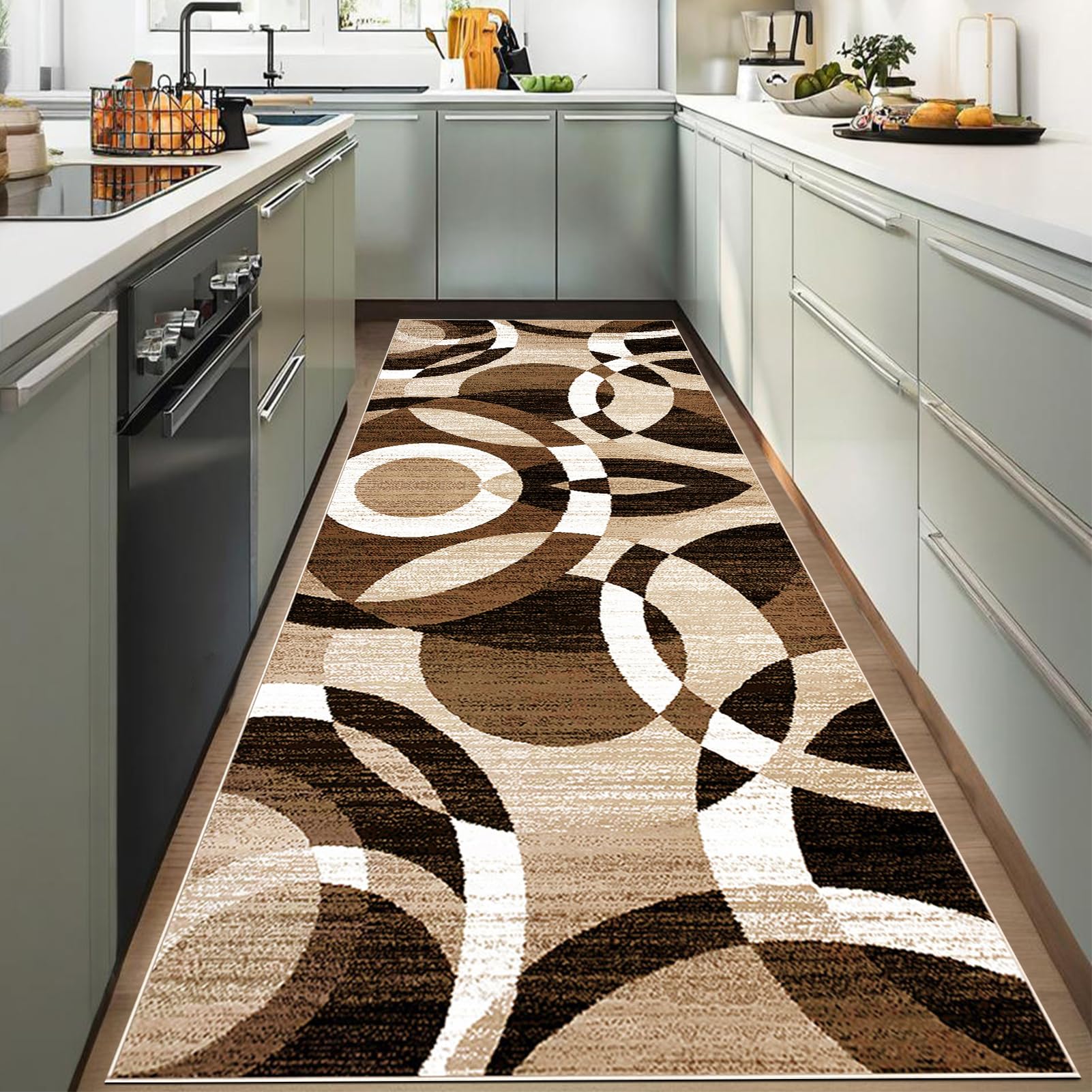 Tappeto Cucina Antiscivolo Lavabile 120 x 240 cm Passatoia Tappeto Corridoio Tappeti, Lungo Passatoia Corridoio, Tappeti Runner Ingresso, Tappeto per Cucina, Ingresso, Salotto