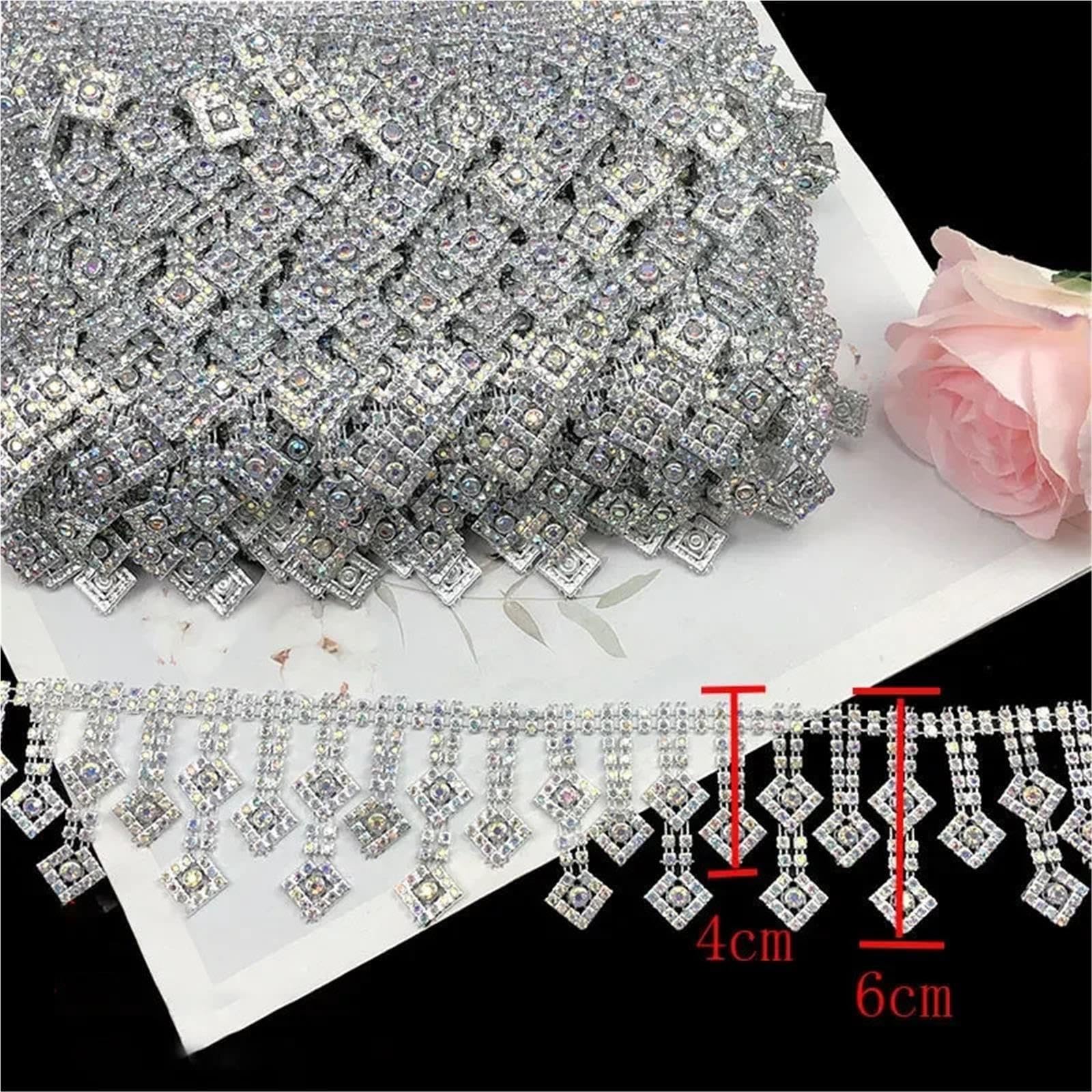 Robe de mariée faite à la main dentelle avec chaîne strass 4,5 m