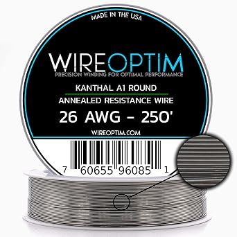 Kanthal A1 Resistance Wire 26 AWG - 250 Feet