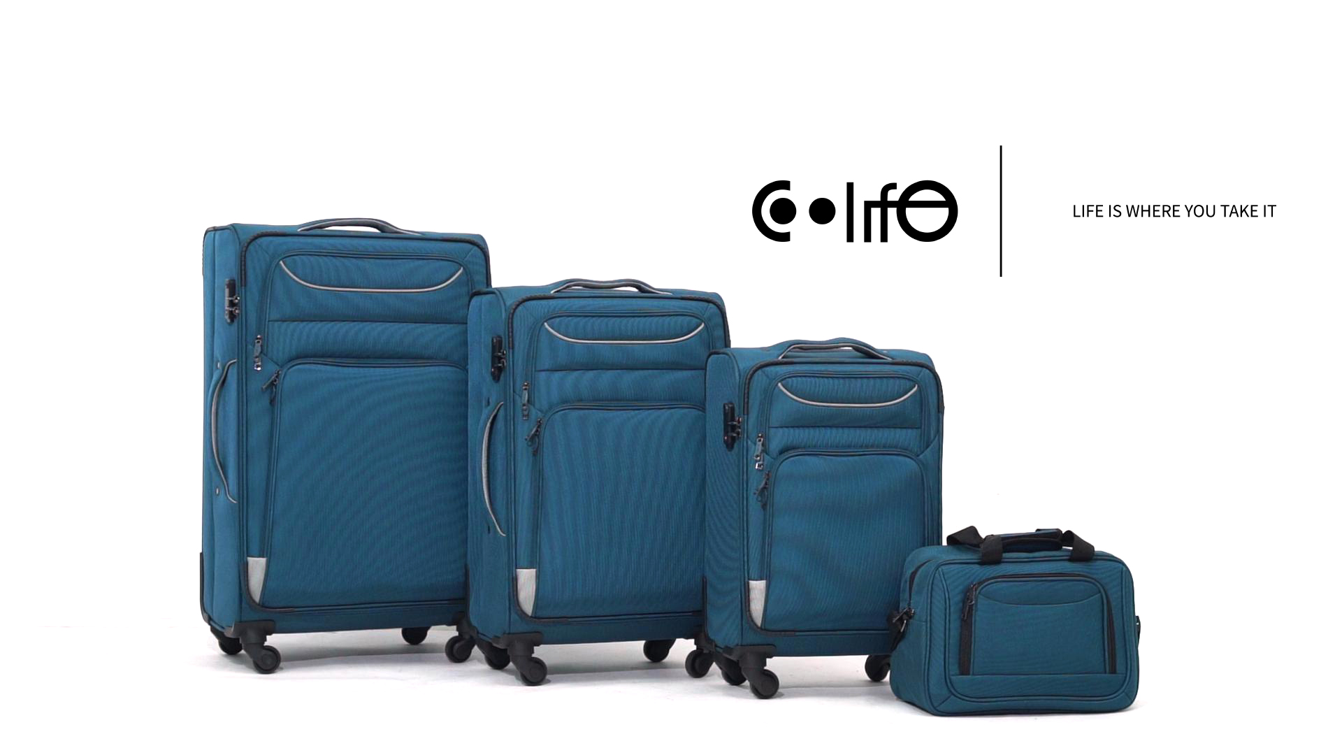 Amazon.com | Coolife Luggage 4 Piece Set Suitcase TSA Lock Spinner