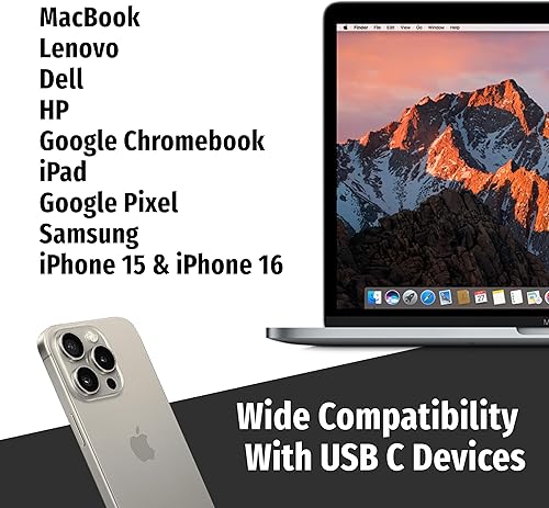 Miniatura 2 de Symphonized USBC - Auriculares para iPhone 15, teléfonos celulares Android, MacBook, iPad, auriculares con cable UBC C, auriculares para Android,