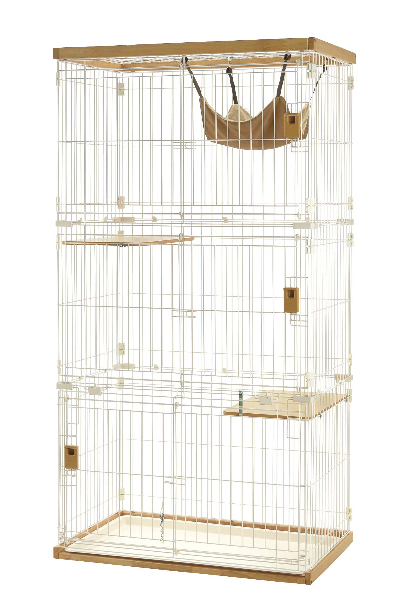 リッチェル 木製お掃除簡単キャットサークル M（ライトブラウン Amazon | 木製お掃除簡単キャットサークル M ライトブラウン