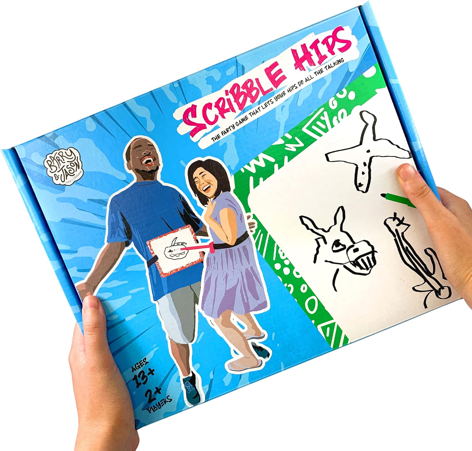 Scribble Hips: The Party Game for Adults and Teens That Gets Your Hips Talking