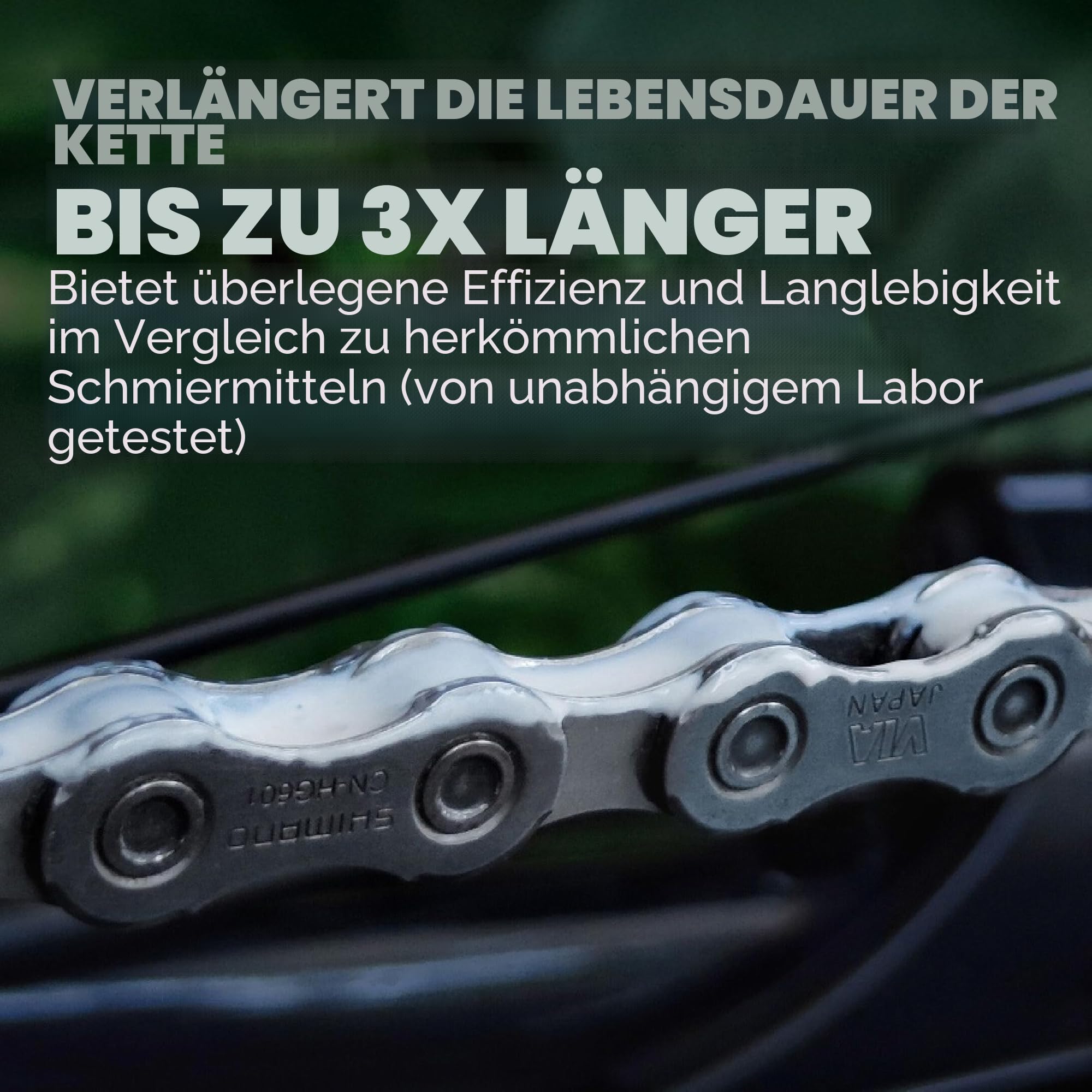 SILCA Super Secret - Flüssigwachs für Fahrradketten - Kompatibel mit Hot Melt Wax - Schnelles, leises und sauberes Fahrradkettenöl - Muc Off Alternatives Fahrradkettenöl - Dry Lube 120ml