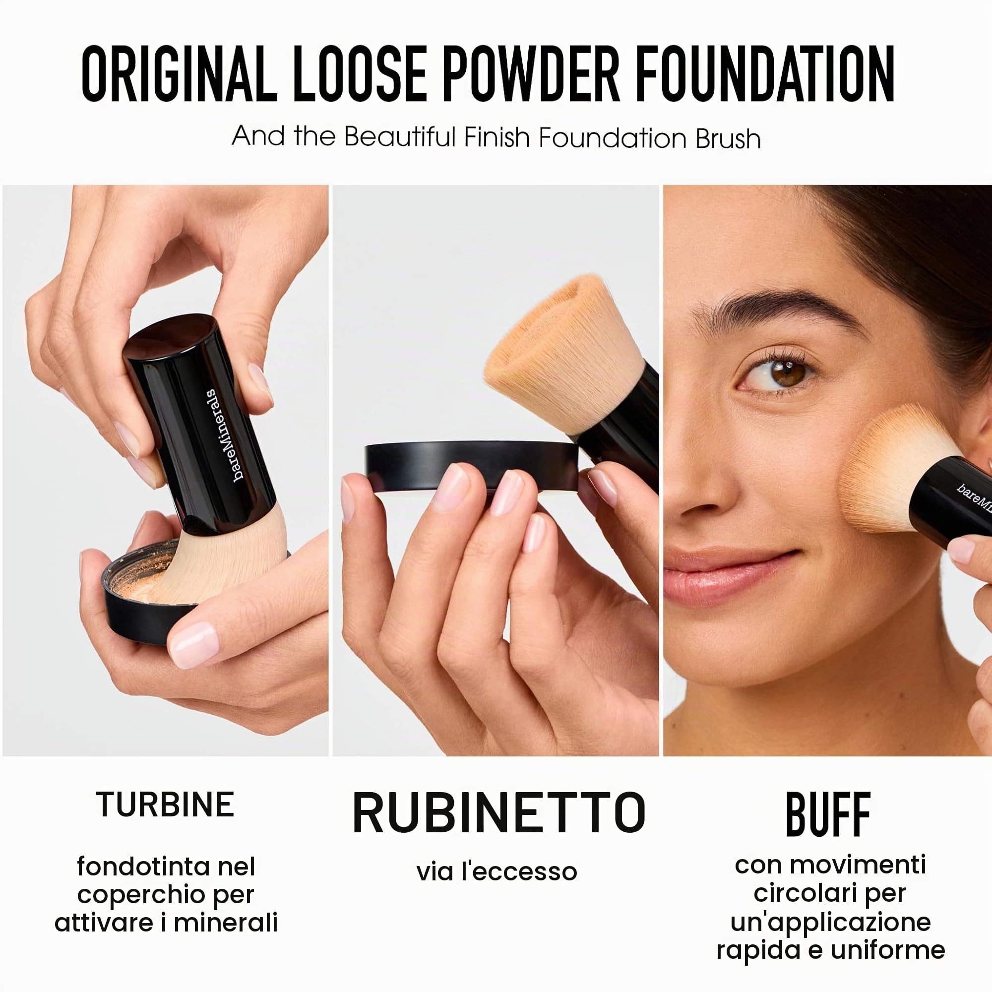 Bare Minerals FONDAZIONE ORIGINALE SPF15 FAIRLY MEDIUM 05 8G