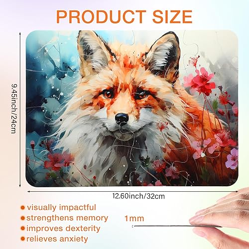 Miniatura 2 de Paquete de 24 rompecabezas para personas mayores, rompecabezas de 16 piezas grandes, demencia, productos de Alzheimer, actividades fáciles de