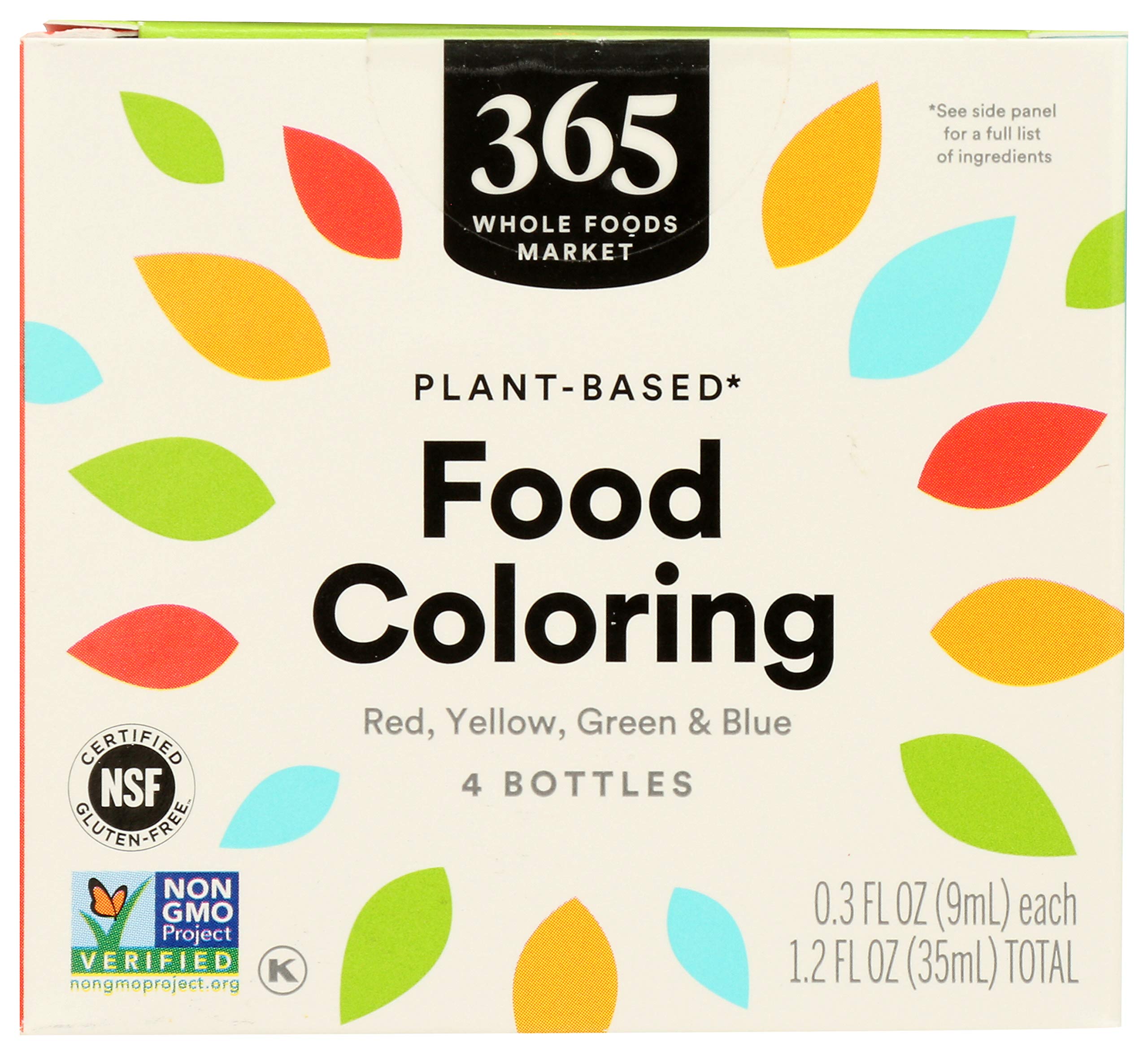 365 by Whole Foods Market, Food Coloring, 1.2 Fl Oz Buy Online in