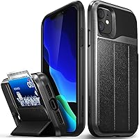 Vista 30 de Vena vCommute - Funda tipo cartera compatible con Apple iPhone 11 Pro Max (6.5 pulgadas 2019), (protección contra caídas de grado militar) con tapa