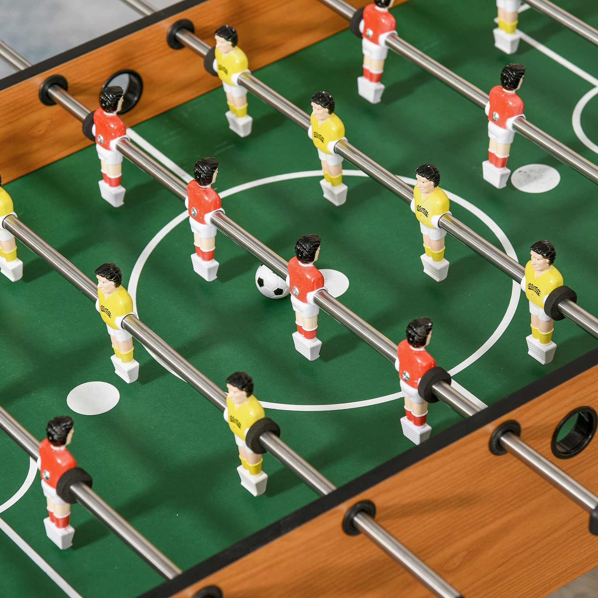 Calcio Balilla Professionale in MDF con 2 Palline Segnapunti 22 Giocatori