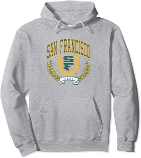 San Francisco Dons Victory Vintage Logo Officially Licensed Pullover Hoodie
