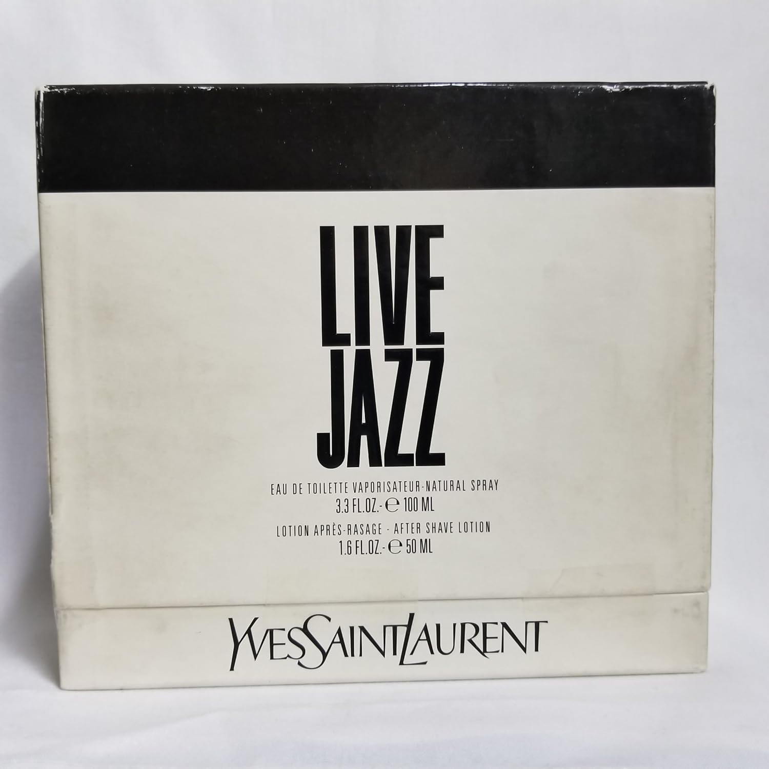 Live Jazz by Yves Saint Laurent 3.3 oz Eau De Toilette spray and 1.6 oz after shave