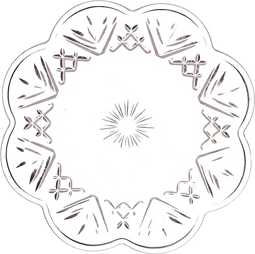 Miniatura 2 de Godinger Juego de 4 platos de canapé de Dublín de cristal de plomo