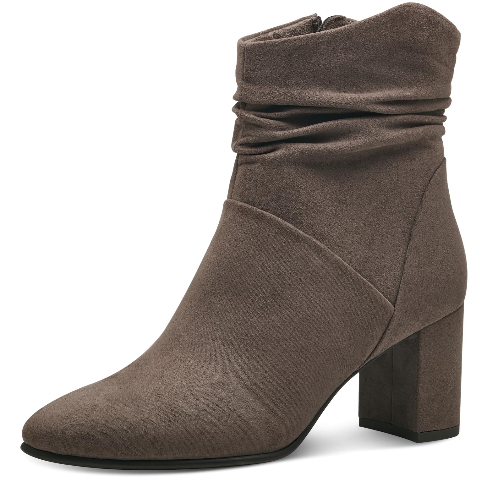 MARCO TOZZI Women's 2-25307-41 Boot Heel, Pepper, 7.5