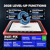 Vista 8 de 2026 NEW LAUNCH X431 PROS V5.0 Bidirectional Scan Tool, Free Update, ECU Online Coding, CANFD&DOIP, FCA AutoAuth, V.A.G Guide, 37+ Reset for All