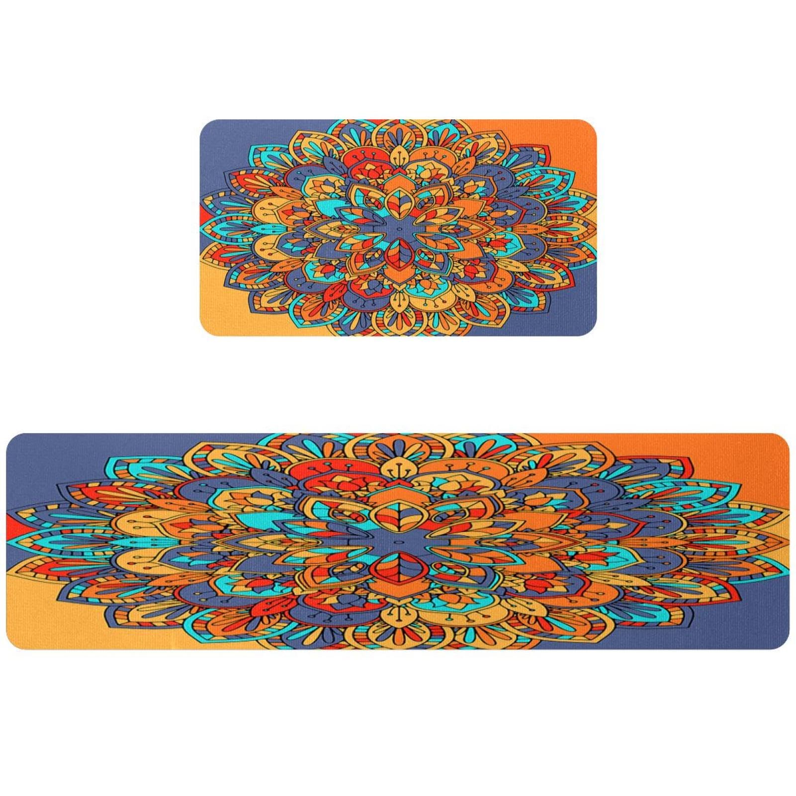 Tapis de cuisine floral pour sublimer la buanderie et le couloir