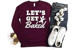 Let's Get Baked Christmas Sweatshirt for Women