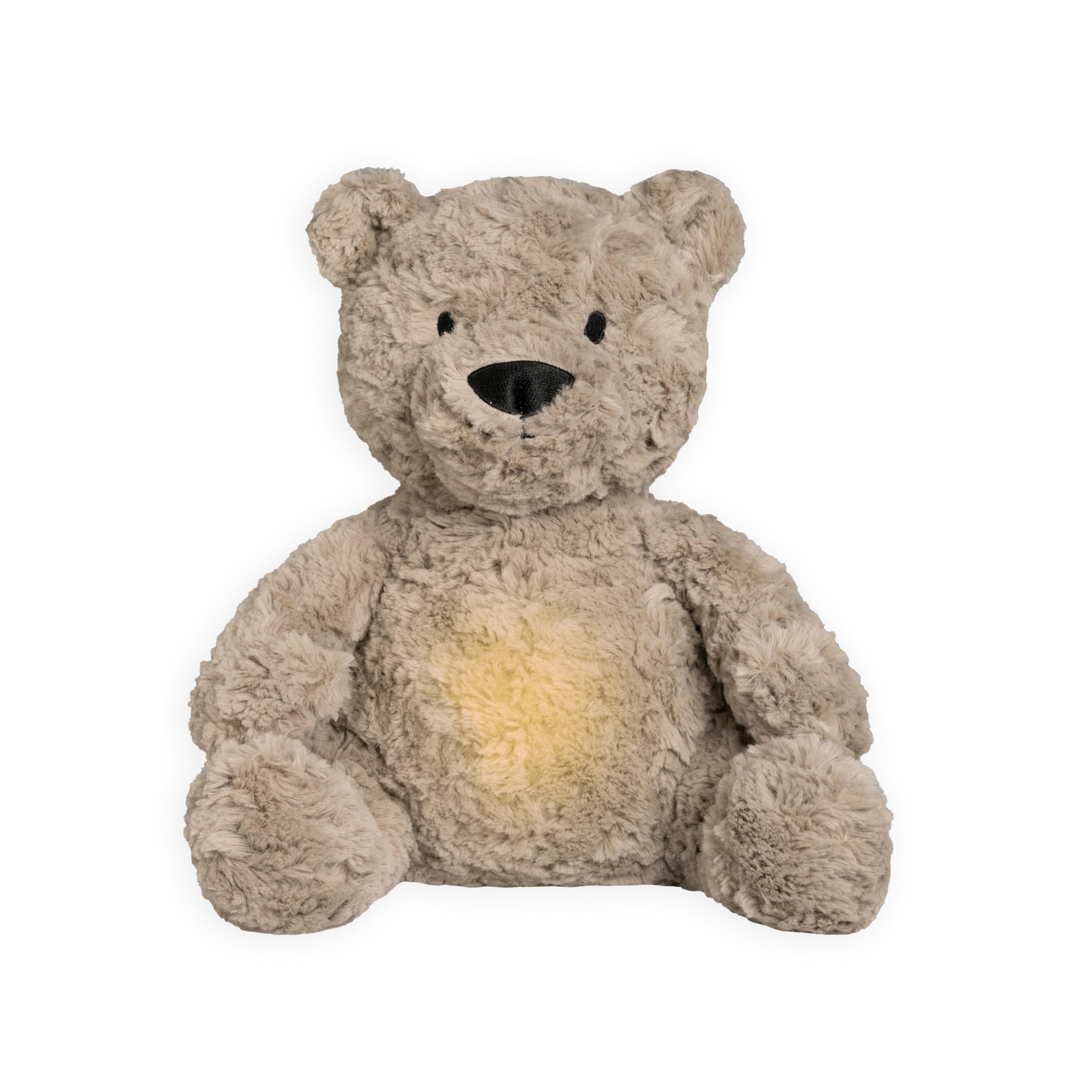 Baby's Only - Bo the Teddy Bear with Sleep Trainer - Baby Night Light with White Noise - Cry Sensor - Sleep aid for Baby - for Girls and Boys - Newborn & Baby Gifts - Taupe