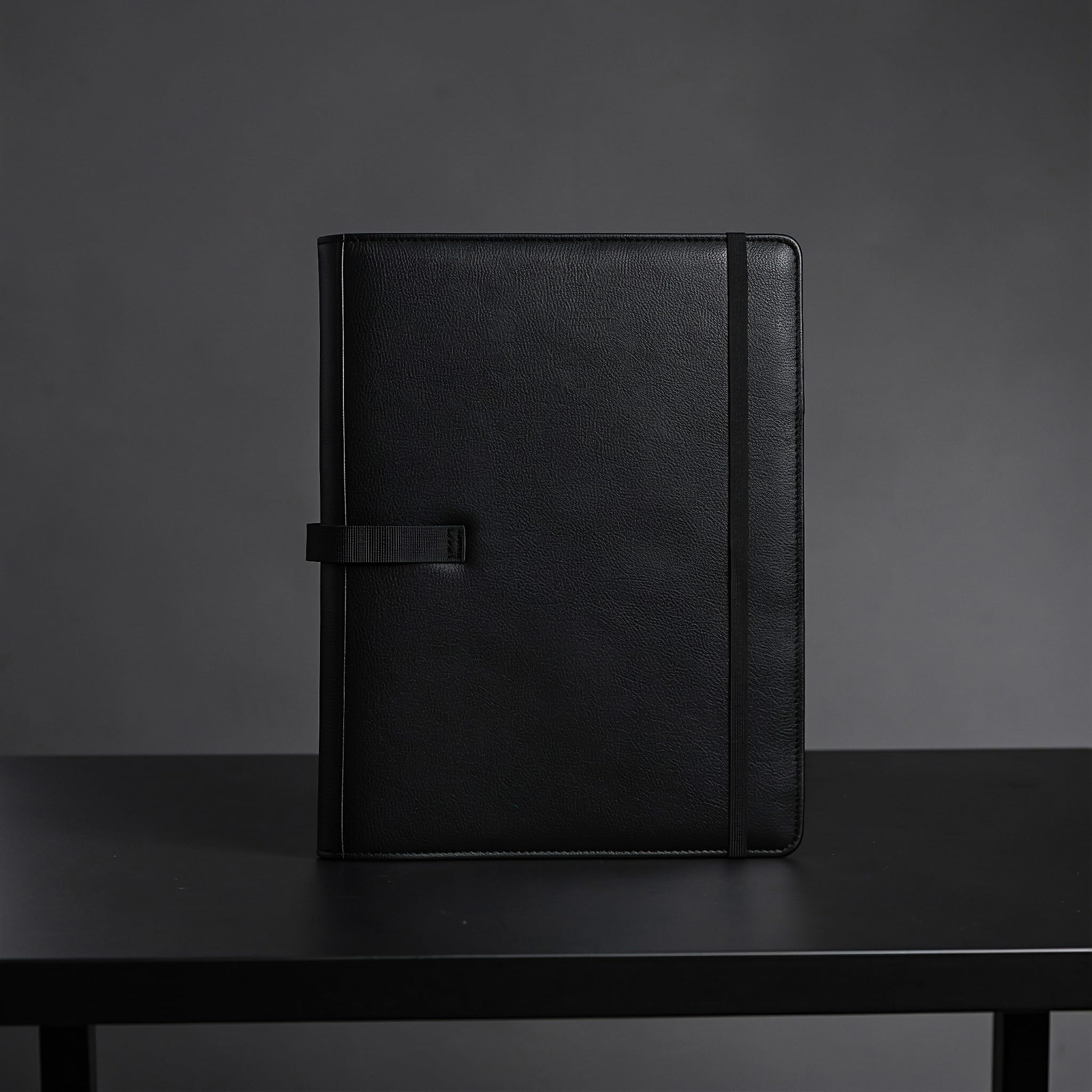 YARNOW 2 raccoglitori musicali in similpelle - Cartella per spartiti musicali a 3 anelli con tasche per carte e tracolla regolabile - Formato A4 per pianoforte, cantanti corali e pratica