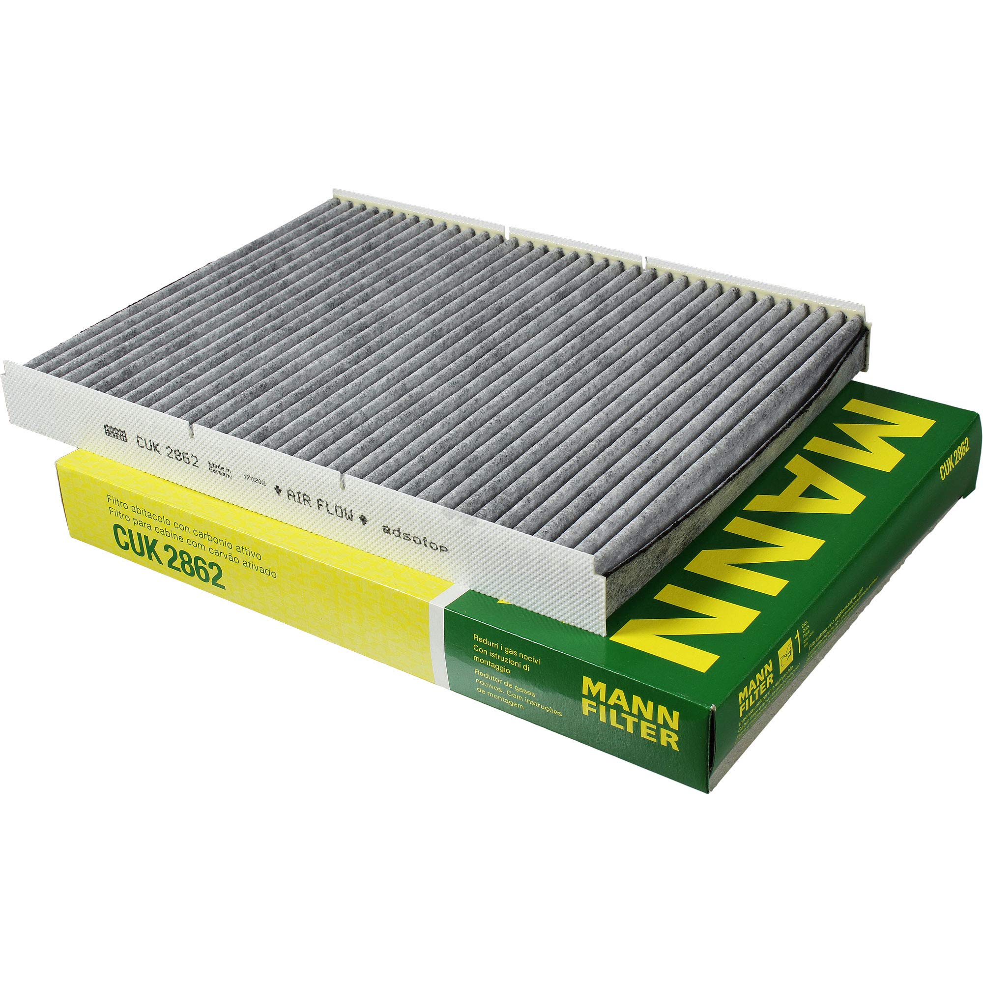 Pacchetto di ispezione pacchetto di manutenzione filtro con 5 l 0W-30 olio motore LongLife 3 FE, filtro dell'olio, filtro dell'aria abitacolo (carbone attivo) vite di scarico dell'olio