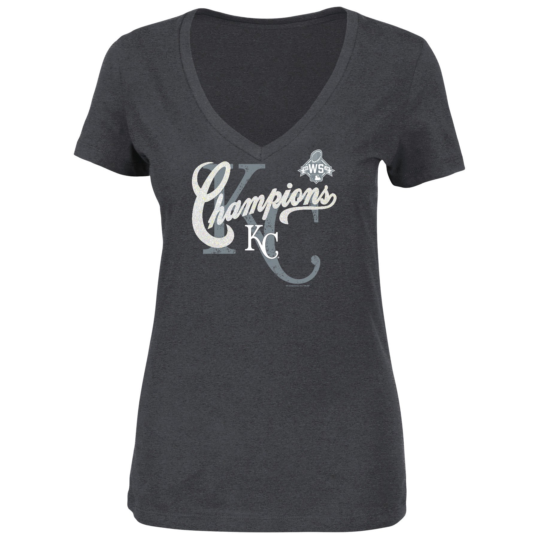 Women's MLB Short Sleeve V-Neck Tee