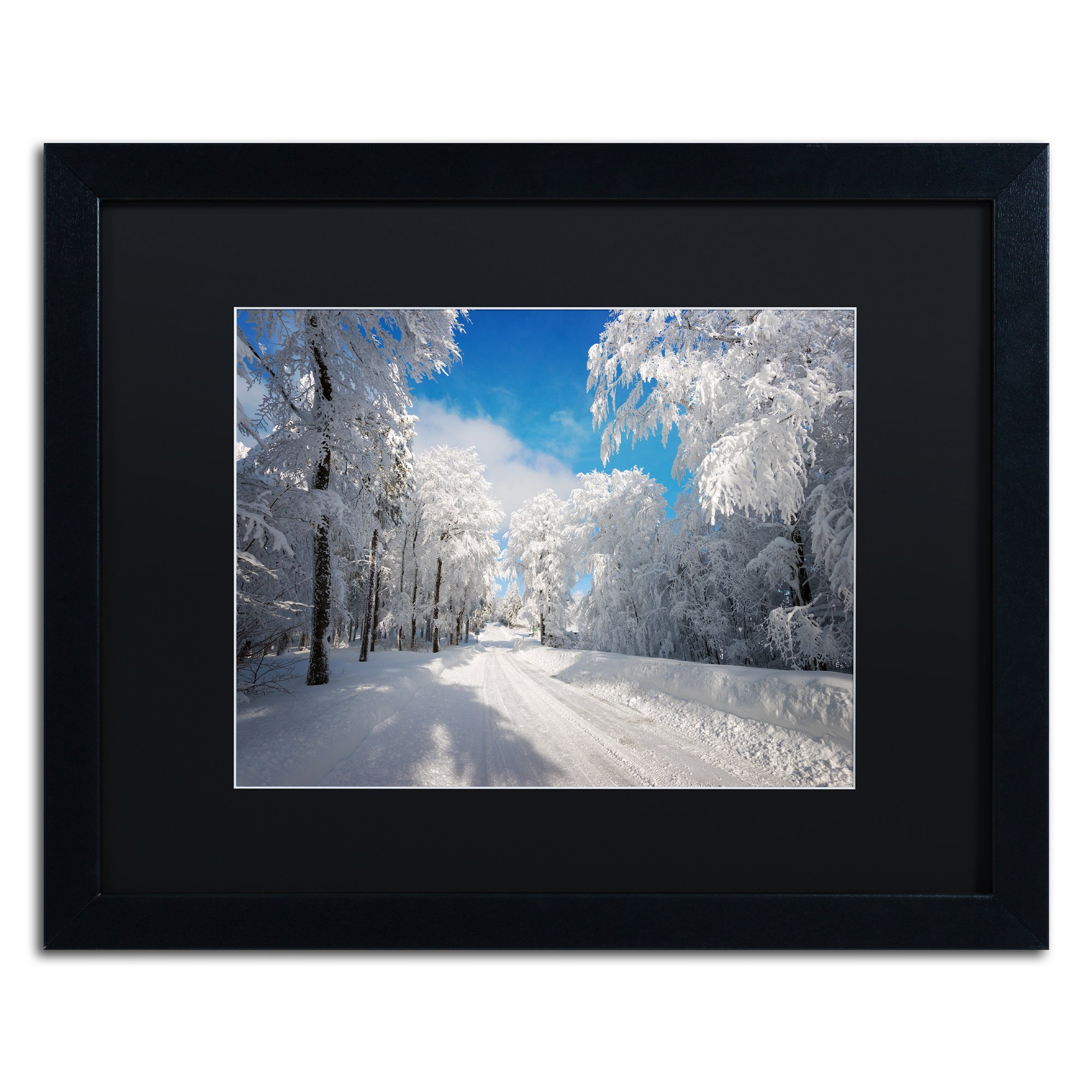 Going Nowhere by Philippe Sainte-Laudy, Black Matte, Black Frame 16x20-Inch