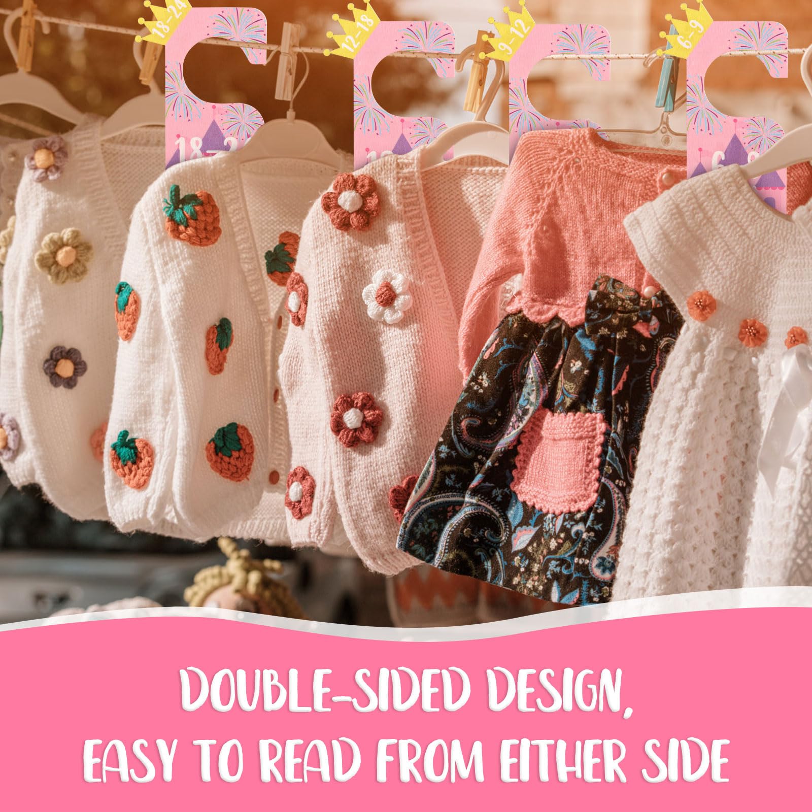 8pcs Baby Closet Dividers - Image 3