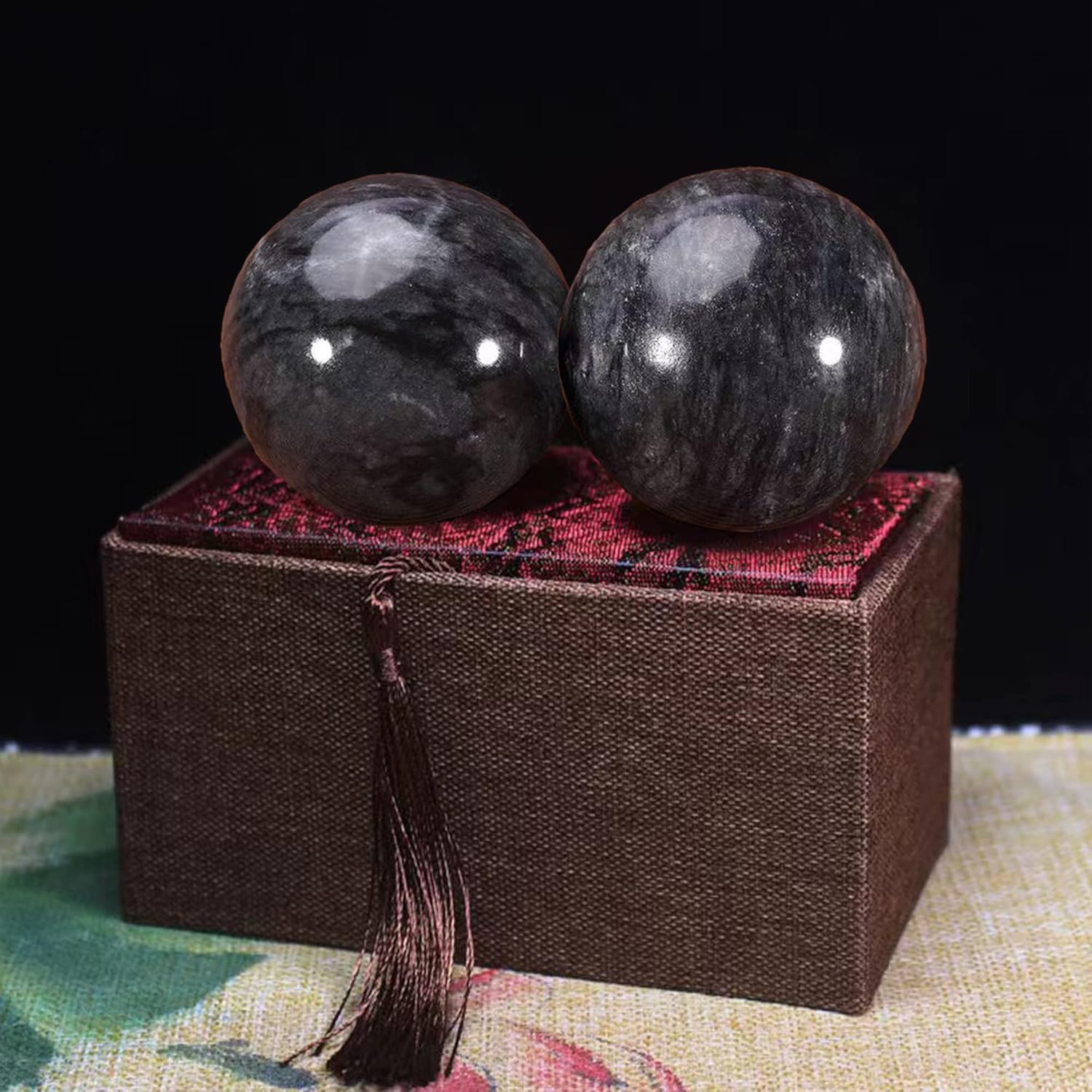 LLY 2`` Hand Exercise Ball, Chinese Baoding Ball, Hand