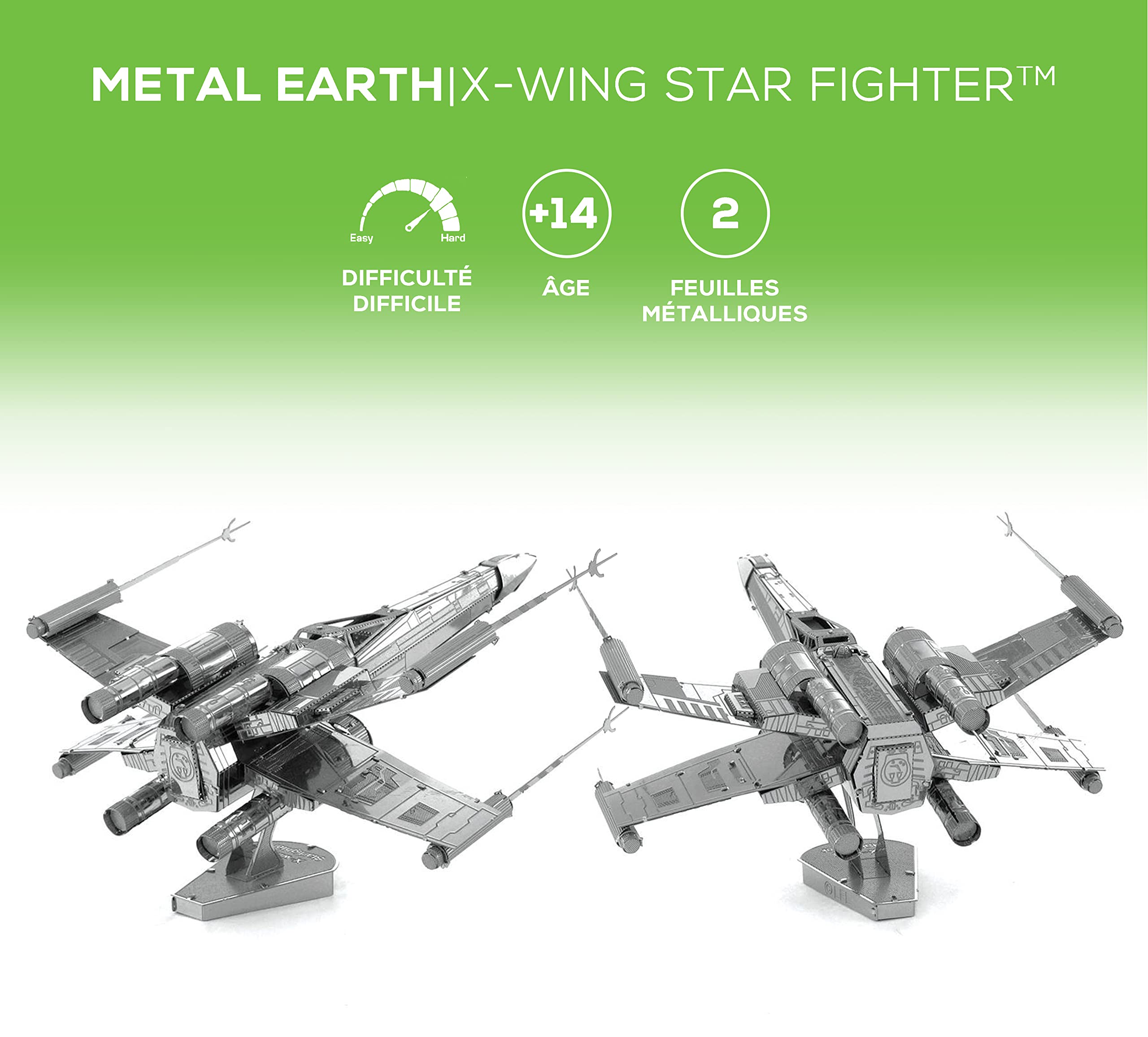 Amazon.com: Metal Earth Star Wars X-Wing Fighter 3D Metal Model