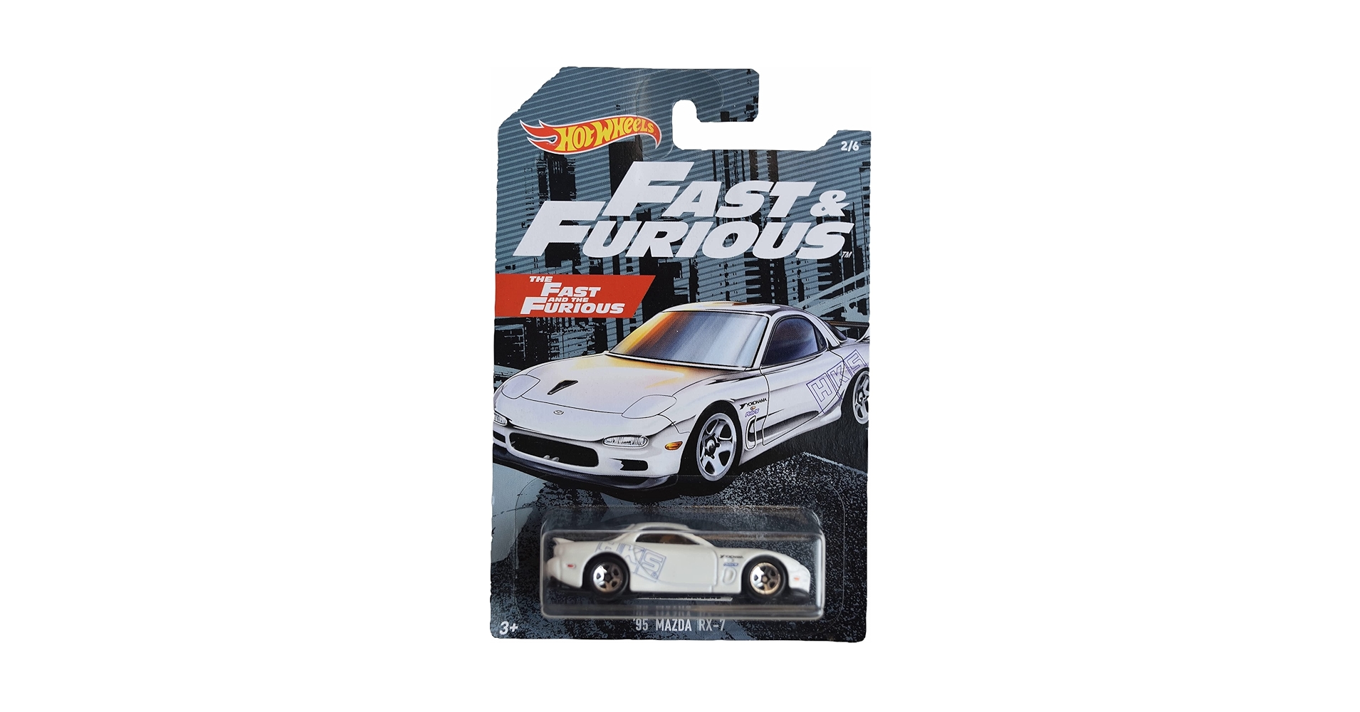 Amazon.com: Hot Wheels '95 Mazda RX-7, [White] Fast
