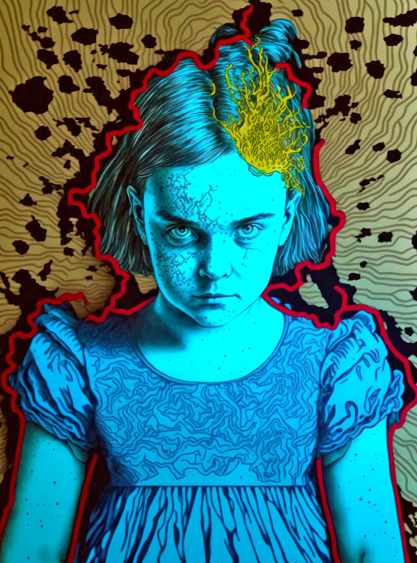 Photo 1 of 2 PIECE BUNDLE! Fire of a Child's Mind - Premium Quality 1000-Piece Jigsaw Puzzle | Abstract Art Design | Eco-Friendly, Unique Artwork | Best New Jigsaw Puzzles by Cross & Glory