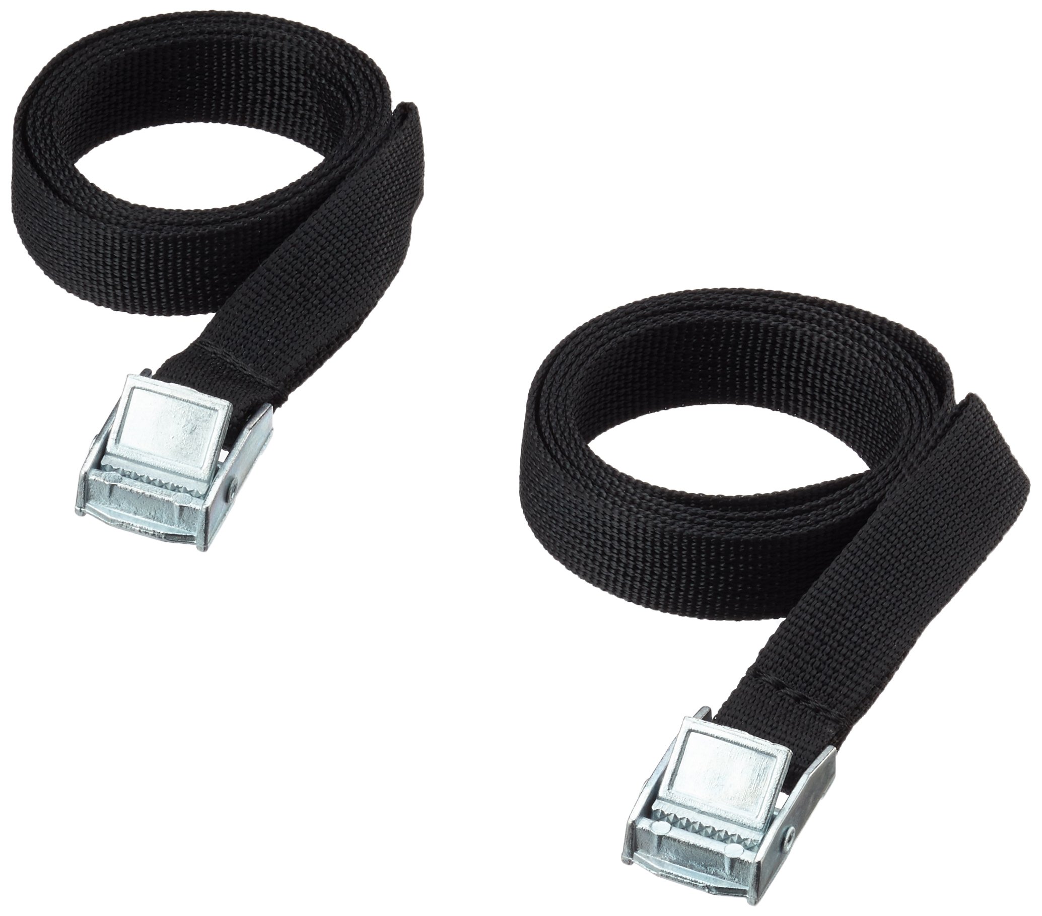 Relags Spannriemen Metallschließe 18 mm 1 m Riemen, Schwarz, One Size – Spannriemen mit Metallschließe