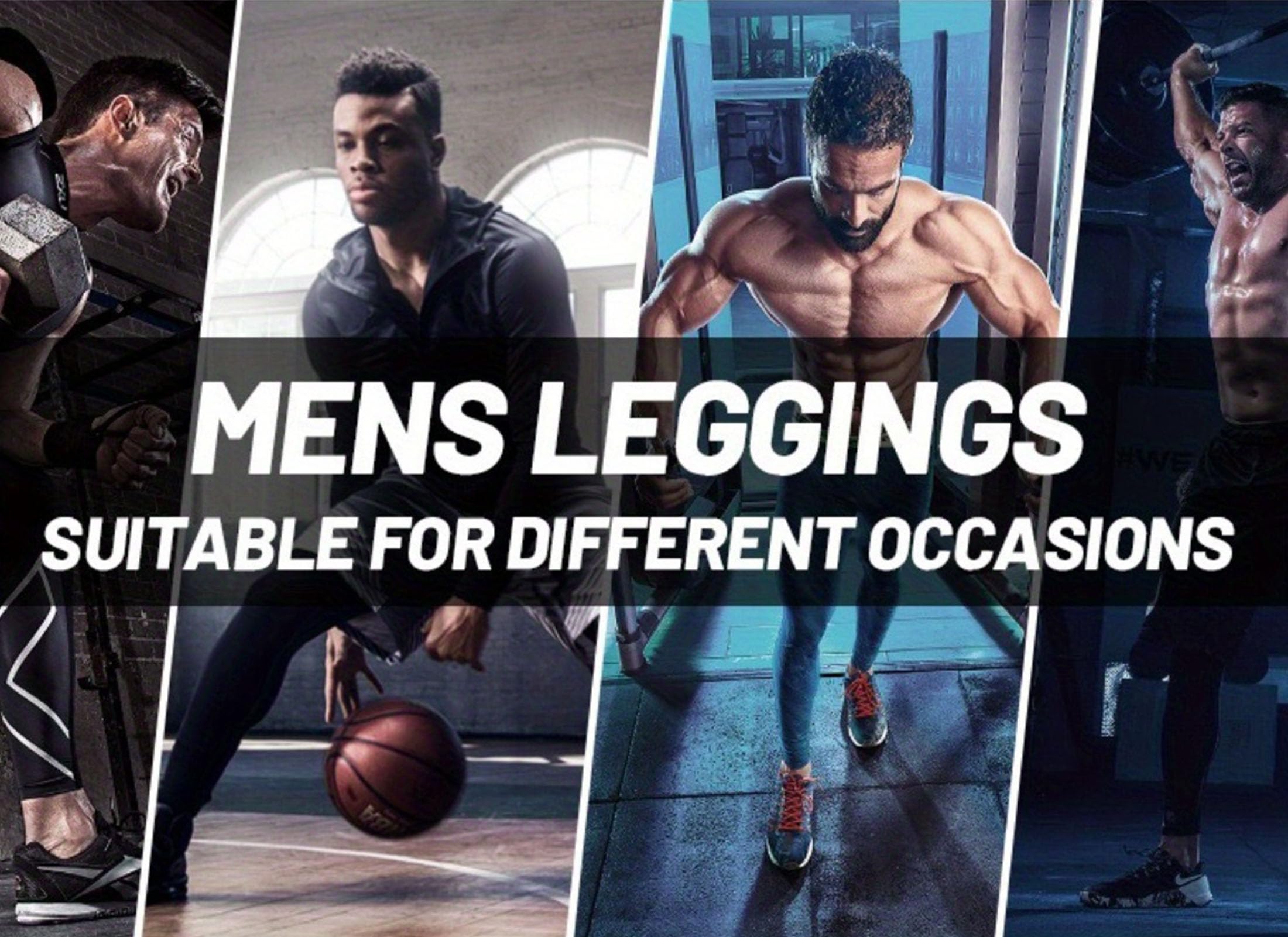Pantalons De Compression pour Hommes, Leggings Cool Dry, Collants Fonctionnels Respirants, Pantalons De Sport, Collants De Course à Pied avec Poches