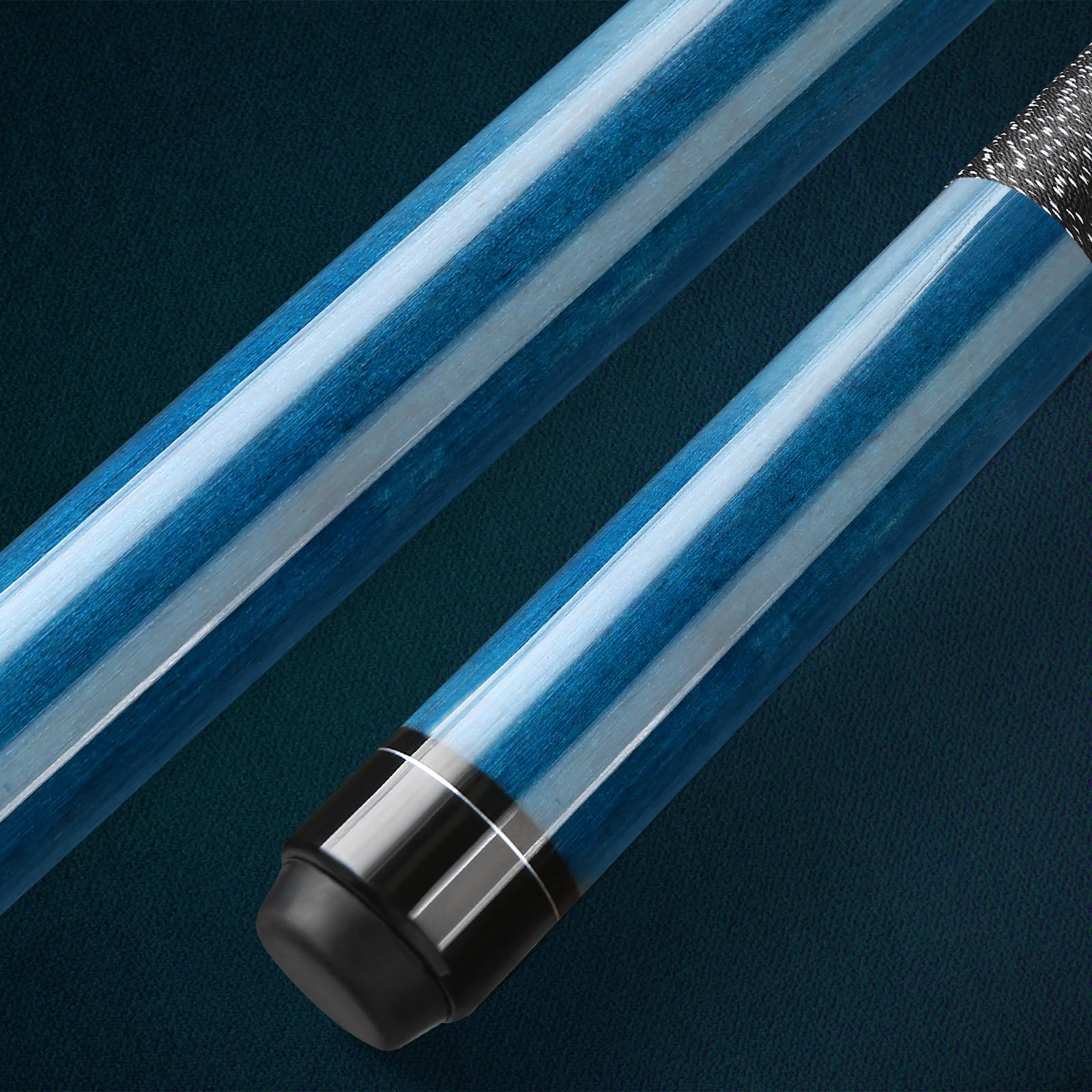 Pool Queue, 58 Zoll Billard Queue Kanadischer Ahornholz Pool Cue 13mm Spitzen für Professionelle Billardspieler, 1/2 Maple Queue Sticks für Billard Tisch Sport