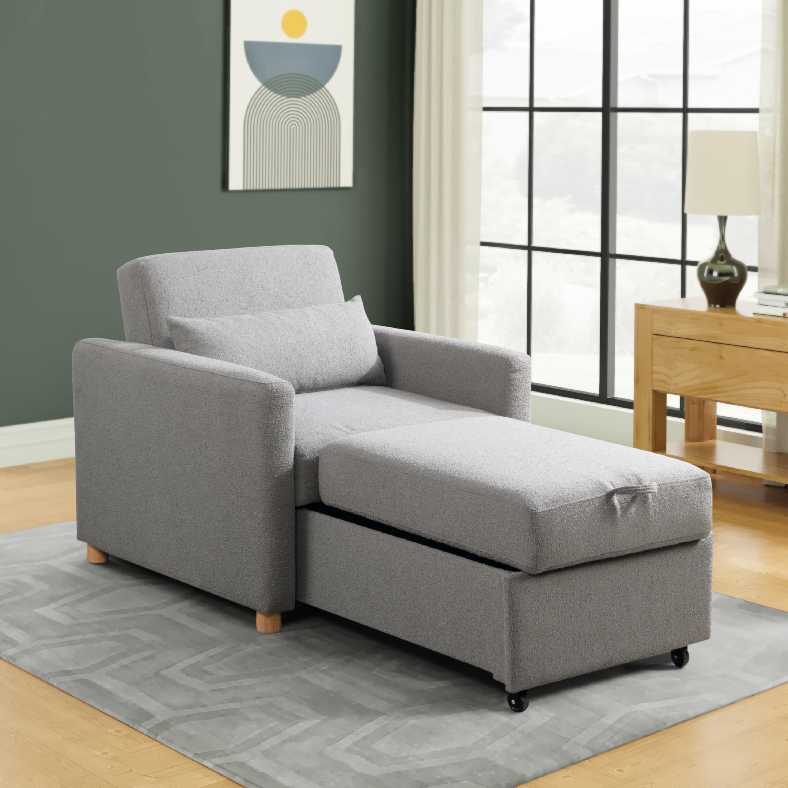 Serta Corwin 36 Convertible Accent Chair