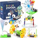STEM Robotics Kit - 6 Set STEM Toys for Age 8-13 8-10, Kids Crafts for Girls Boys Toys Gifts 6 7 8 9 10 Year Old Birthday Gifts, Engineering Science Robot Building Kits for Kids Age 8-12 6-8