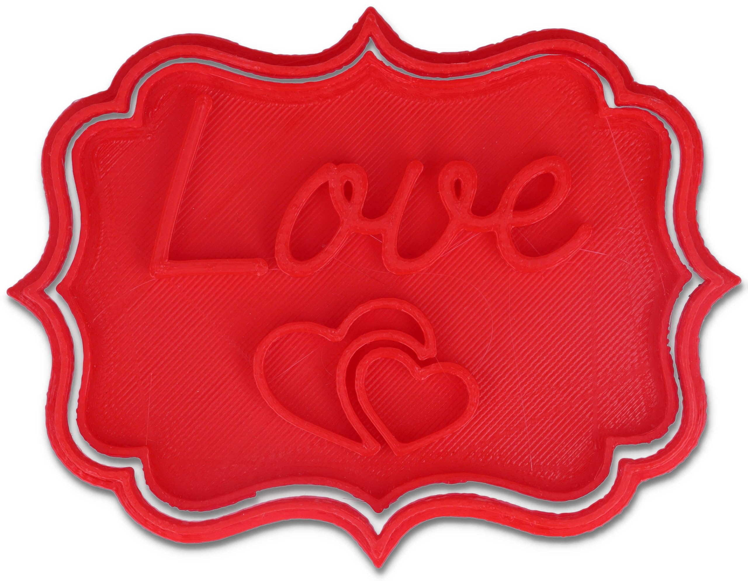 Graziano 8011684058920 Love Cookie Cutter, Plastic